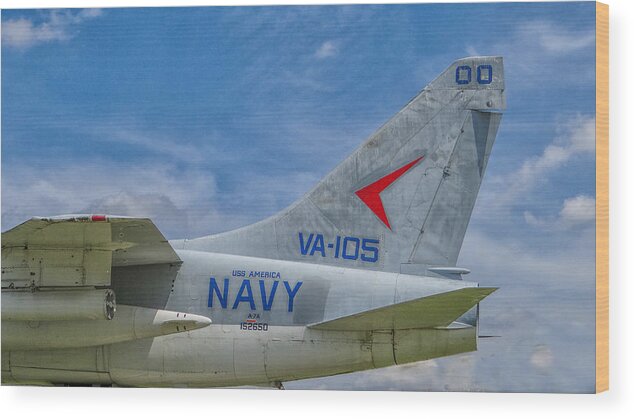 Airplane Wood Print featuring the photograph Low Flying by Dennis Dugan