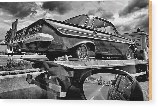 Chevrolet Wood Print featuring the photograph Road To Future by Bojan Bencic