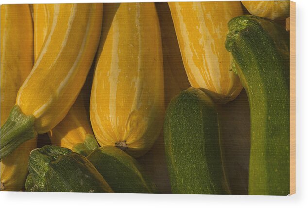 Vegetables Wood Print featuring the photograph Squash by Phil And Karen Rispin