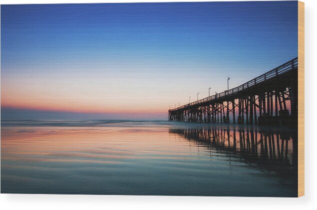 Outdoors Wood Print featuring the photograph Usa, Florida, View Daytona Beach With by Westend61