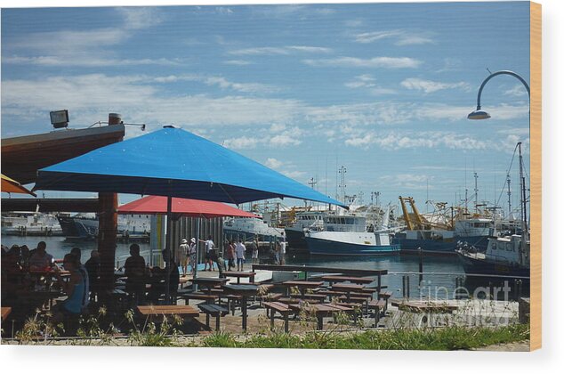 Commercial Wood Print featuring the photograph Fremantle by Therese Alcorn