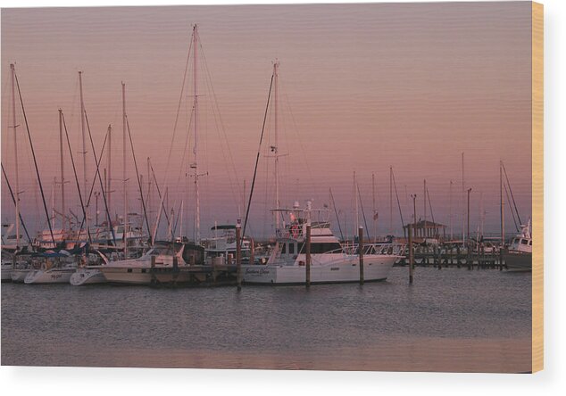 Harbor Wood Print featuring the photograph Safe Harbor by Brian Wright