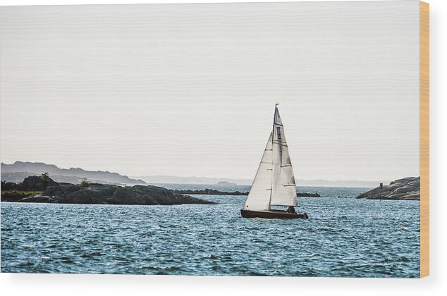 Archipelago Wood Print featuring the photograph Archipelago by Torbjorn Swenelius