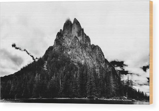 Epic Wood Print featuring the photograph Baring Mountain by Pelo Blanco Photo