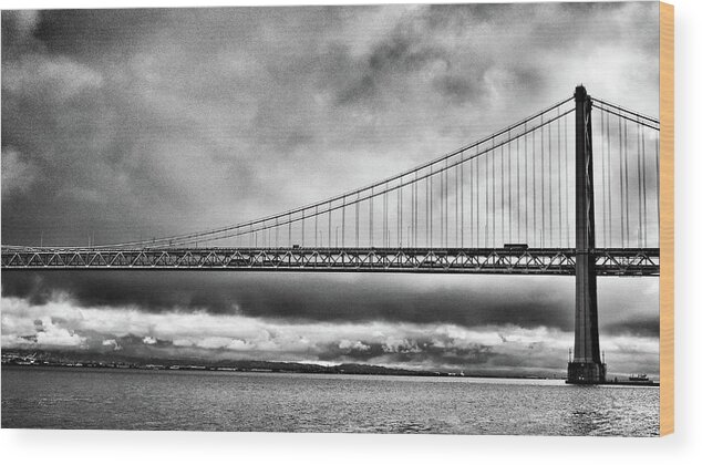Bridge Wood Print featuring the photograph Bridge by Al Harden