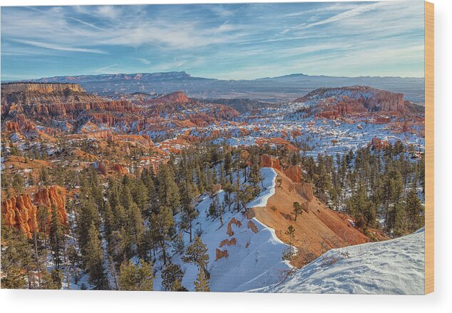 Natioanl Park Wood Print featuring the photograph Bryce Canyon by Jonathan Nguyen