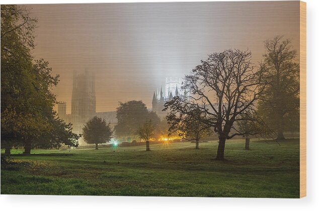 Cathedral Wood Print featuring the photograph Foggy Cathedral by James Billings