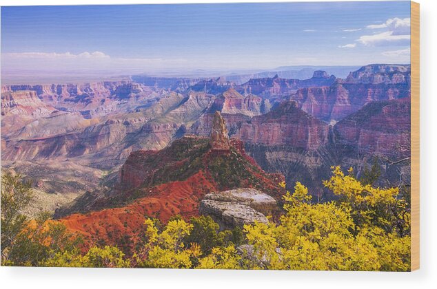 Grand Arizona Wood Print featuring the photograph Grand Arizona by Chad Dutson