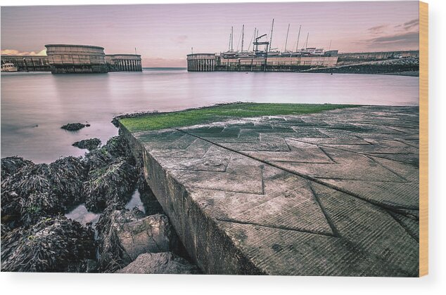 Boats Wood Print featuring the photograph Greystones - Ireland - Seascape photography by Giuseppe Milo