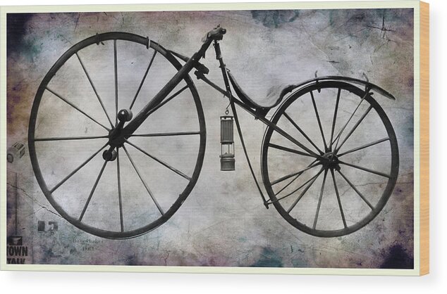 Bicycle Heaven Wood Print featuring the photograph Progress by Stewart Helberg