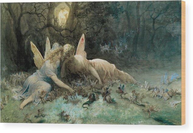 Gustave Doré Fairy Tale Oil Painting Queen of Fairy · Creative Fabrica