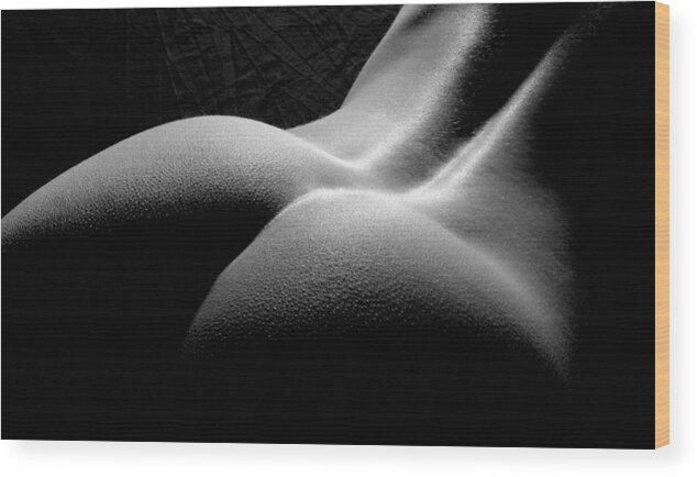 Nude Wood Print featuring the photograph Venus by Joe Kozlowski