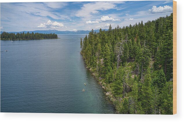 Lake Tahoe Wood Print featuring the photograph Emerald Bay Lake Tahoe #1 by Anthony Giammarino