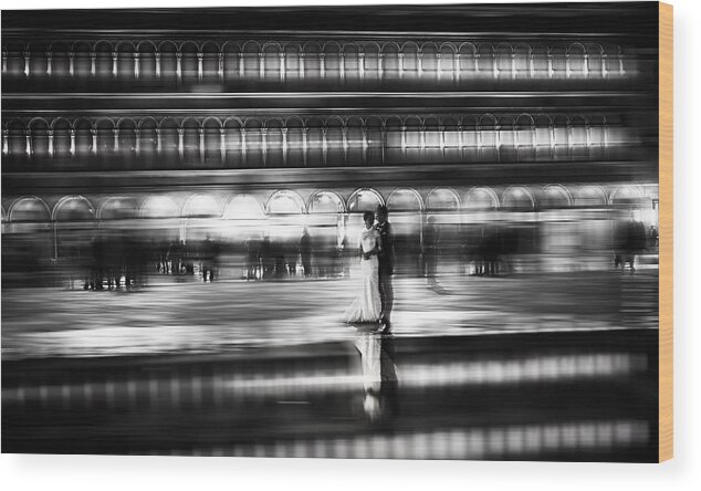 Street Wood Print featuring the photograph Eternity by Carmine Chiriaco'