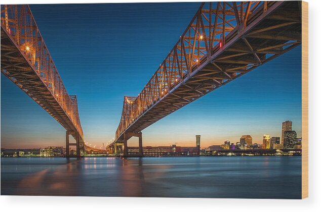 Neworleans Wood Print featuring the photograph New Orleans by Martin Steeb