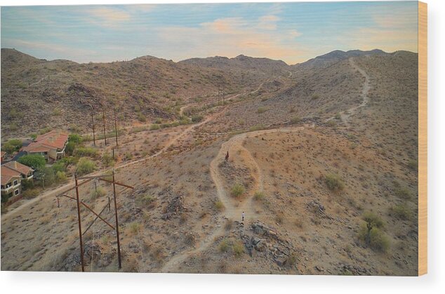 South Mountain Wood Print featuring the photograph South Mountain by Anthony Giammarino