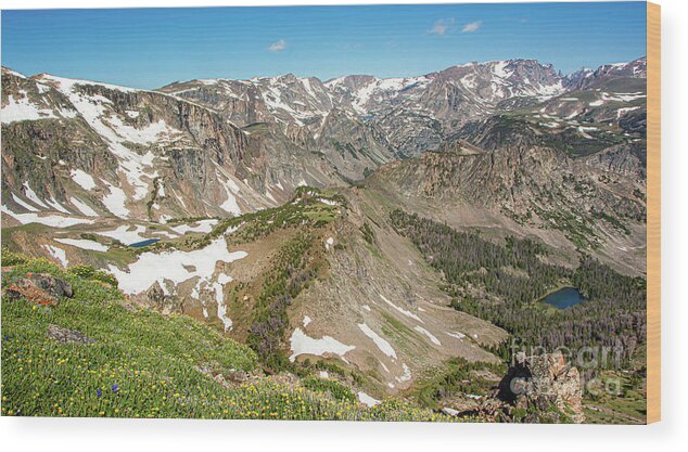 Beartooth Highway Wood Print featuring the photograph The Beartooth Highway by Gary Beeler