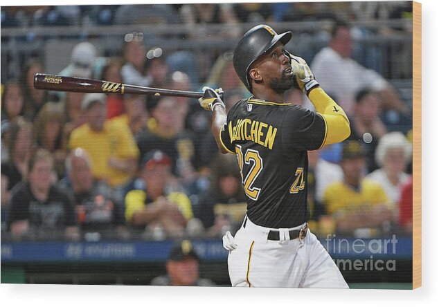 People Wood Print featuring the photograph Andrew Mccutchen by Justin Berl