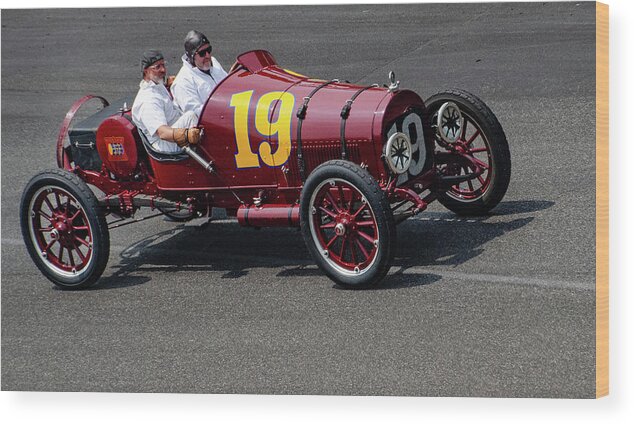 Svra Wood Print featuring the photograph 1919 Buick Racer by Josh Williams