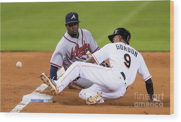 People Wood Print featuring the photograph Dee Gordon by Rob Foldy