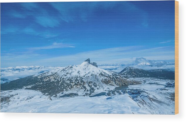 Environment Wood Print featuring the photograph Black Tusk by Pelo Blanco Photo