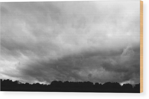 Weather Wood Print featuring the photograph Bring Me April Showers by Ally White