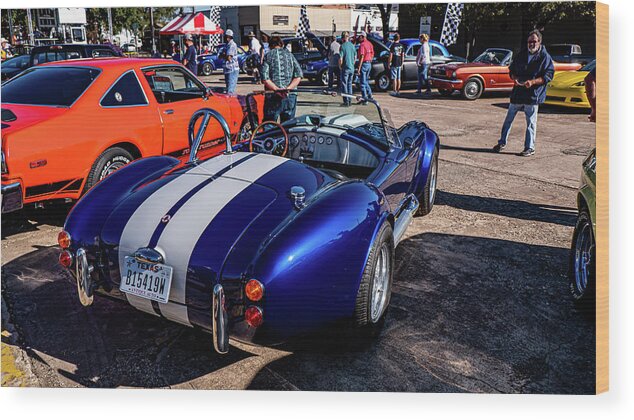  Wood Print featuring the photograph Cobra 2 by Peyton Vaughn