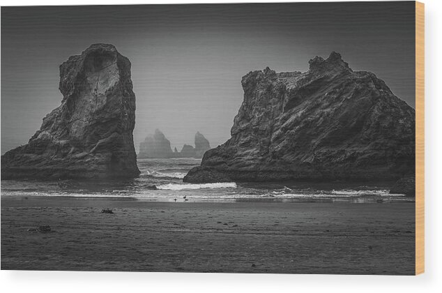 Coastal Wood Print featuring the photograph Deep Within by Ryan Weddle