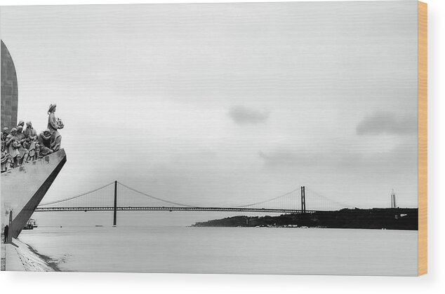 Lisboa Wood Print featuring the photograph Lisboa by Christopher Maxum