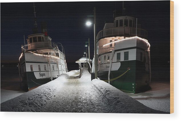 Muskoka Steamship Wood Print featuring the photograph Muskoka Steamship 5 by Andrew Fare