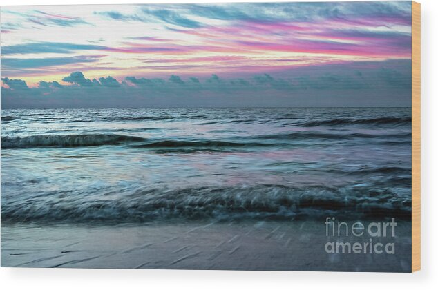 Resort Wood Print featuring the photograph My Daily Calm by Amy Dundon