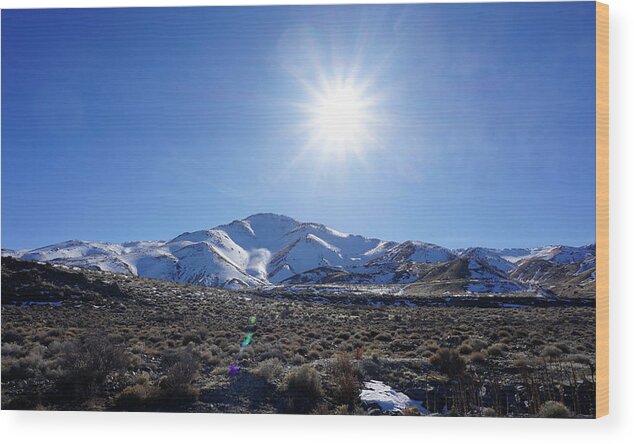 Nw Nevada Wood Print featuring the photograph My Home NW Nevada by Brent Knippel