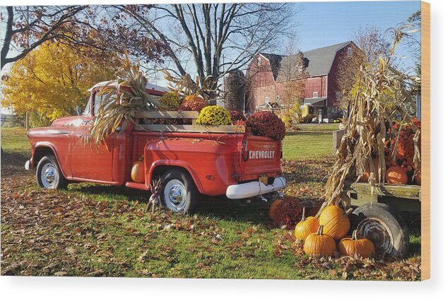 Barn Wood Print featuring the photograph Panek's Farm by Arthur Barnes