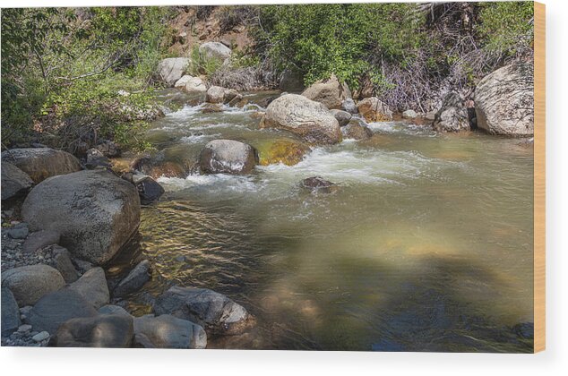  Wood Print featuring the photograph Silver Creek by Nicholas McCabe