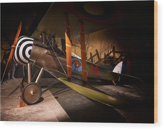 Nieuport Wood Print featuring the photograph Nieuport Type 28 by Thomas Hall