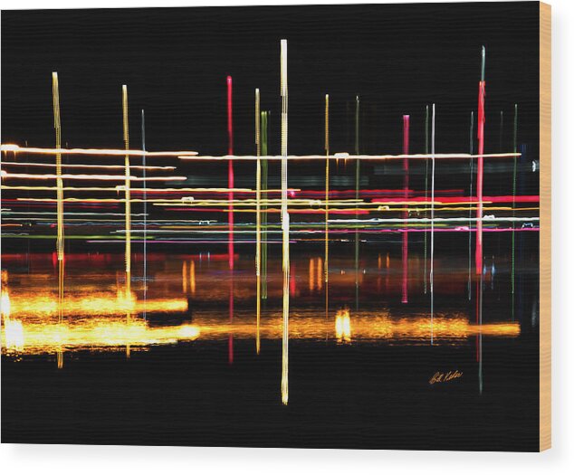 Bill Kesler Photography Wood Print featuring the photograph Cosmic Avenues by Bill Kesler