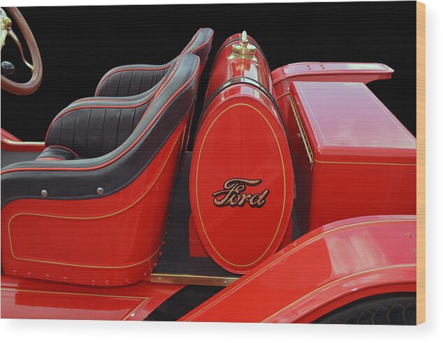 Ford Wood Print featuring the photograph 14 Speedster by Bill Dutting