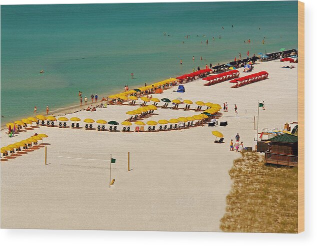 Destin Wood Print featuring the photograph Destin, Florida by Richard Krebs