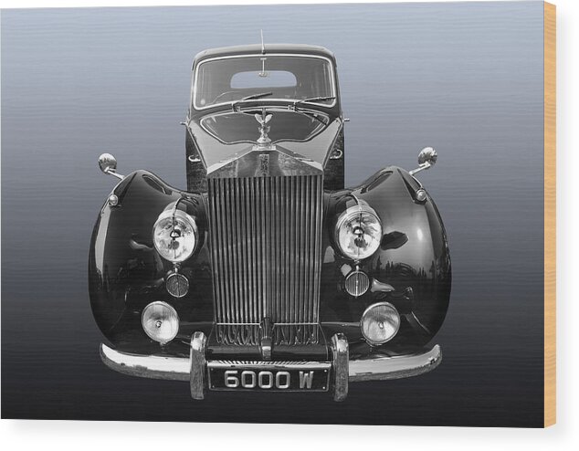 Rolls Royce Wood Print featuring the photograph Rolls by Bill Dutting