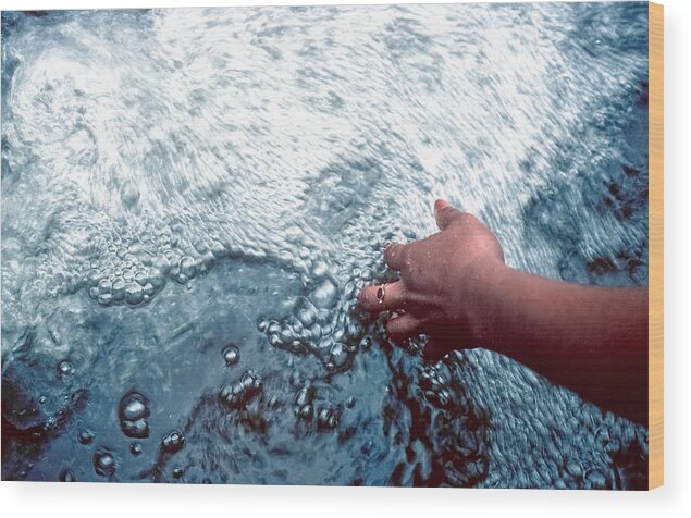 Fresh Water Wood Print featuring the photograph Water Within Reach by Kellice Swaggerty