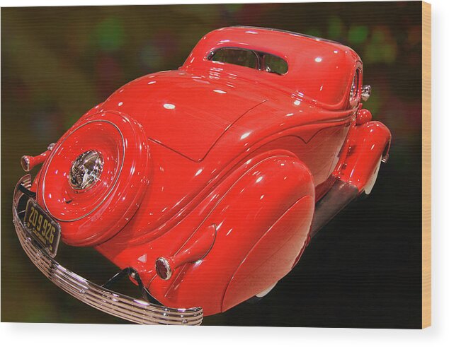 36 Wood Print featuring the photograph 36 Custom Coupe by Bill Dutting