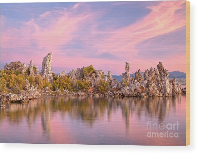 America Wood Print featuring the photograph Tufa Towers by Susan Cole Kelly