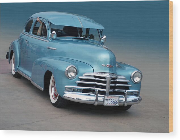 Chevrolet Wood Print featuring the photograph Stylemaster #1 by Bill Dutting
