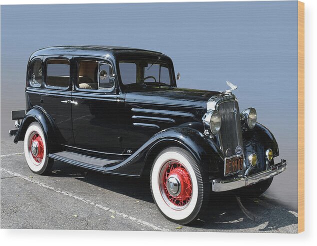 1935 Wood Print featuring the photograph 1935 Chevrolet by Bill Dutting