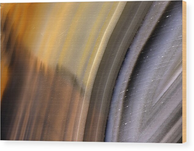 Macro Wood Print featuring the photograph Earth Portrait 004 by David Waldrop