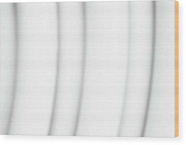 Gray Wood Print featuring the photograph Shades of Gray Curves by Tony Grider