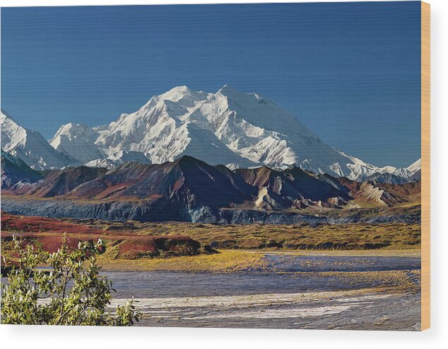 Alaska Wood Print featuring the photograph Palettes' Purchase by Ed Boudreau