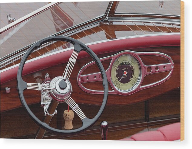Boat Wood Print featuring the photograph Gull Lake #107 by Steven Lapkin