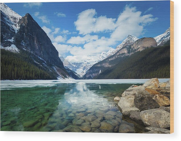 Canada Wood Print featuring the photograph Lake Louise by Rick Deacon