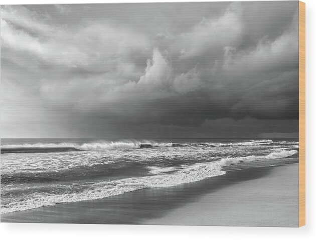 Clouds Wood Print featuring the photograph Storm in the Distance by Cyndi Goetcheus Sarfan